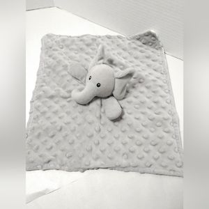 Boritar Elephant Lovey Baby Security Blanket Plush Stuffed Soft 2019 Gray White